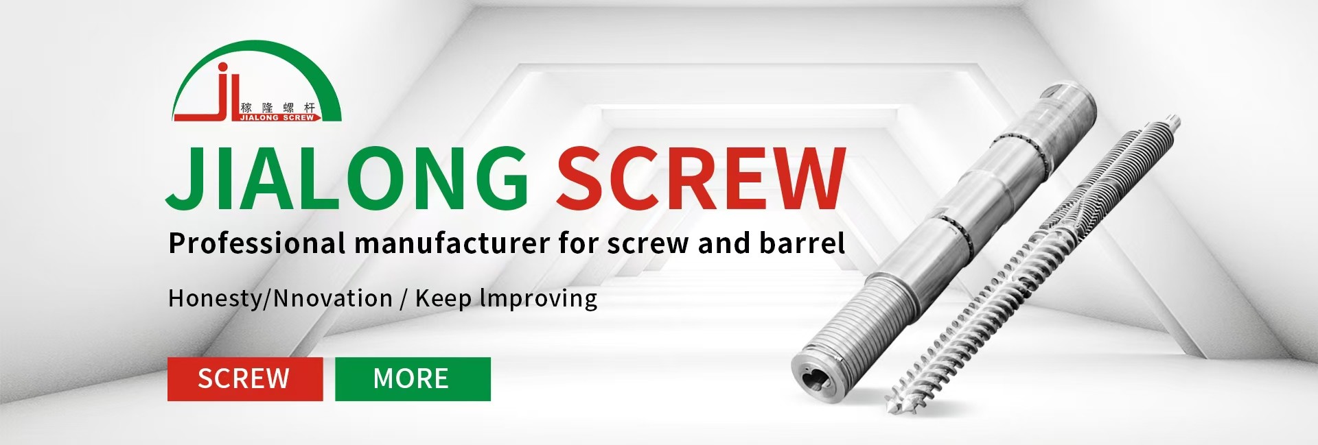 chất lượng Trục vít đôi hình nón và thùng nhà máy sản xuất