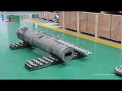 Trục vít và xi lanh hình nón 65-132 cho tạo hạt ống PVC
