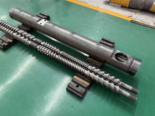 Vòng vít song song hai và thùng 45mm-220mm với Ra 0,4μm-0,6μm bề mặt thô